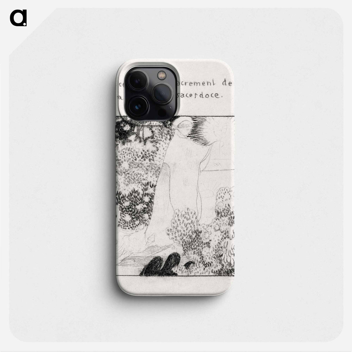 The excellence of the sacrament and the dignity of the priesthood - Maurice Denis Phone Case.
