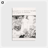 アートポストカード-The excellence of the sacrament and the dignity of the priesthood - モーリス ドニ Postcard.