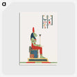 1-31_Pantheon-Egyptien_postcard