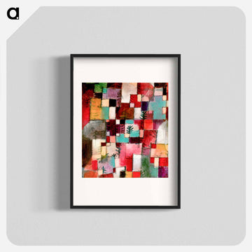 Red green and Violet–Yellow Rhythms
 - パウル クレー Poster.