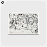 アートポストカード-The Orchard - ポール ナッシュ Postcard.