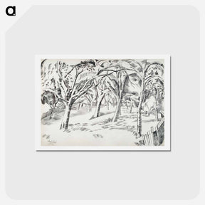 アートポストカード-The Orchard - ポール ナッシュ Postcard.