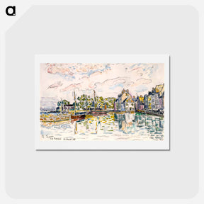 アートポストカード-Le Croisic - ポール シニャック Postcard.