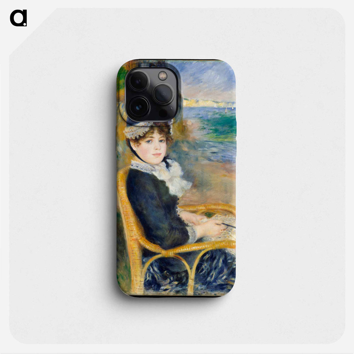 By the Seashore - Pierre Auguste Renoir Phone Case.