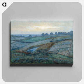 アートパネル-Landscape near Arnhem - ピエト モンドリアン Canvas.