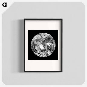 アートポスター-Earth from Space
 - 地球 Poster.