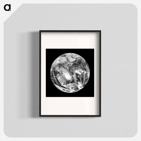 アートポスター-Earth from Space
 - 地球 Poster.