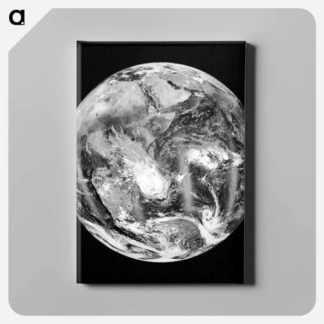 アートパネル-Earth from Space
 - 地球 Canvas.