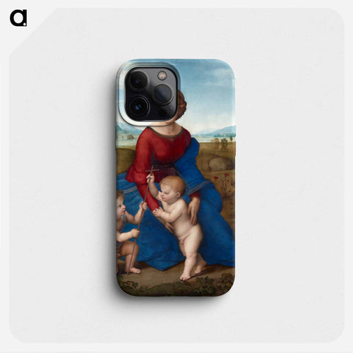 Madonna of the Goldfinch - ラファエロ サンティ Phone Case.