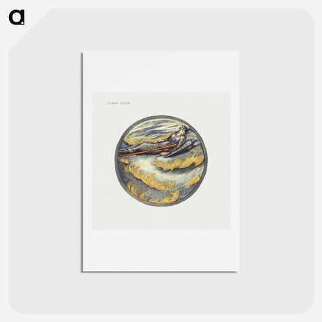 アートポストカード-Flame Heath
 - フラワーブック Postcard.