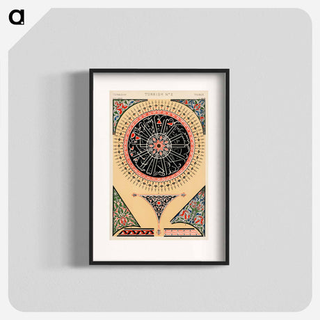 アートポスター-Nineteenth-Century Ornament Pattern
 - 装飾の文法 Poster.