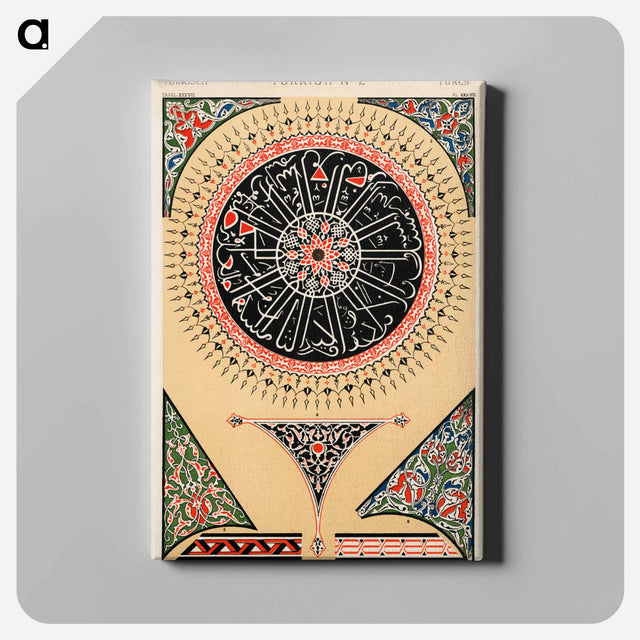 アートパネル-Nineteenth-Century Ornament Pattern
 - 装飾の文法 Canvas.
