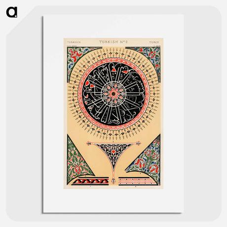 アートポスター-Nineteenth-Century Ornament Pattern
 - 装飾の文法 Poster.