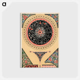 アートポストカード-Nineteenth-Century Ornament Pattern
 - 装飾の文法 Postcard.