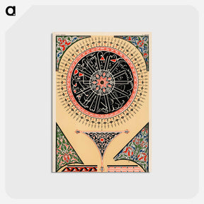 アートポストカード-Nineteenth-Century Ornament Pattern
 - 装飾の文法 Postcard.