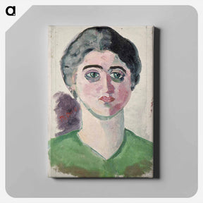 アートパネル-Portrait of Lena Milius - テオ ファン ドゥースブルフ Canvas.
