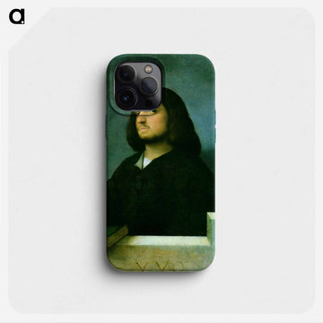 Portrait of a Venetian Gentleman - ティツィアーノ ヴェチェッリオ Phone Case.