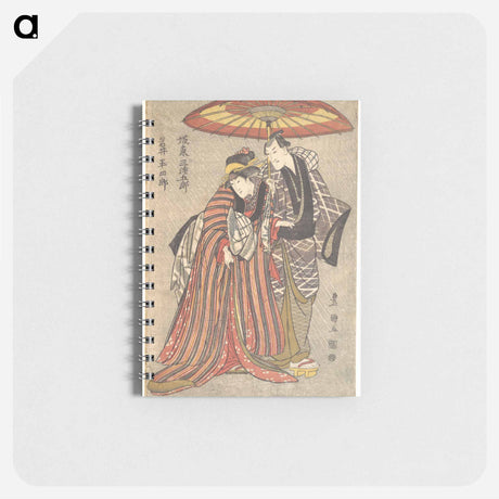 アートメモ帳-Kabuki Actors: Bando Mitsugorō and Iwai Hanshirō
 - 歌川 豊国 Memo.