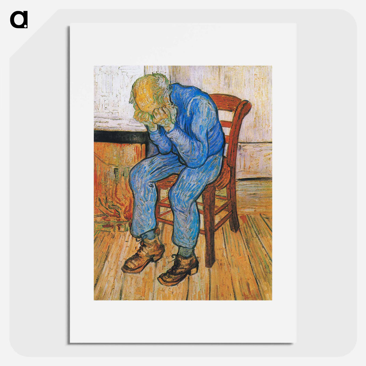 At Eternity's Gate - Vincent van Gogh Poster.