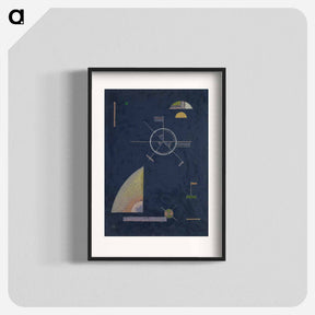 アートポスター-Dull gray - ワシリー カンディンスキー Poster.