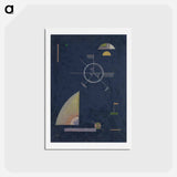 Dull gray - ワシリー カンディンスキー Postcard.