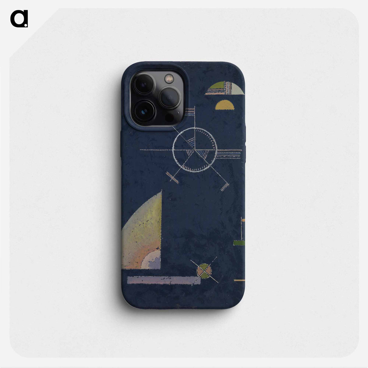 Dull gray - Wassily Kandinsky Phone Case.