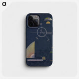 Dull gray - Wassily Kandinsky Phone Case.