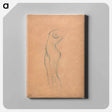 アートパネル-Standing Female Nude
 - ウィーン博物館 Canvas.