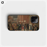 Svend Estridsen and Bishop Vilhelm - Vilhelm Marstrand Phone Case.