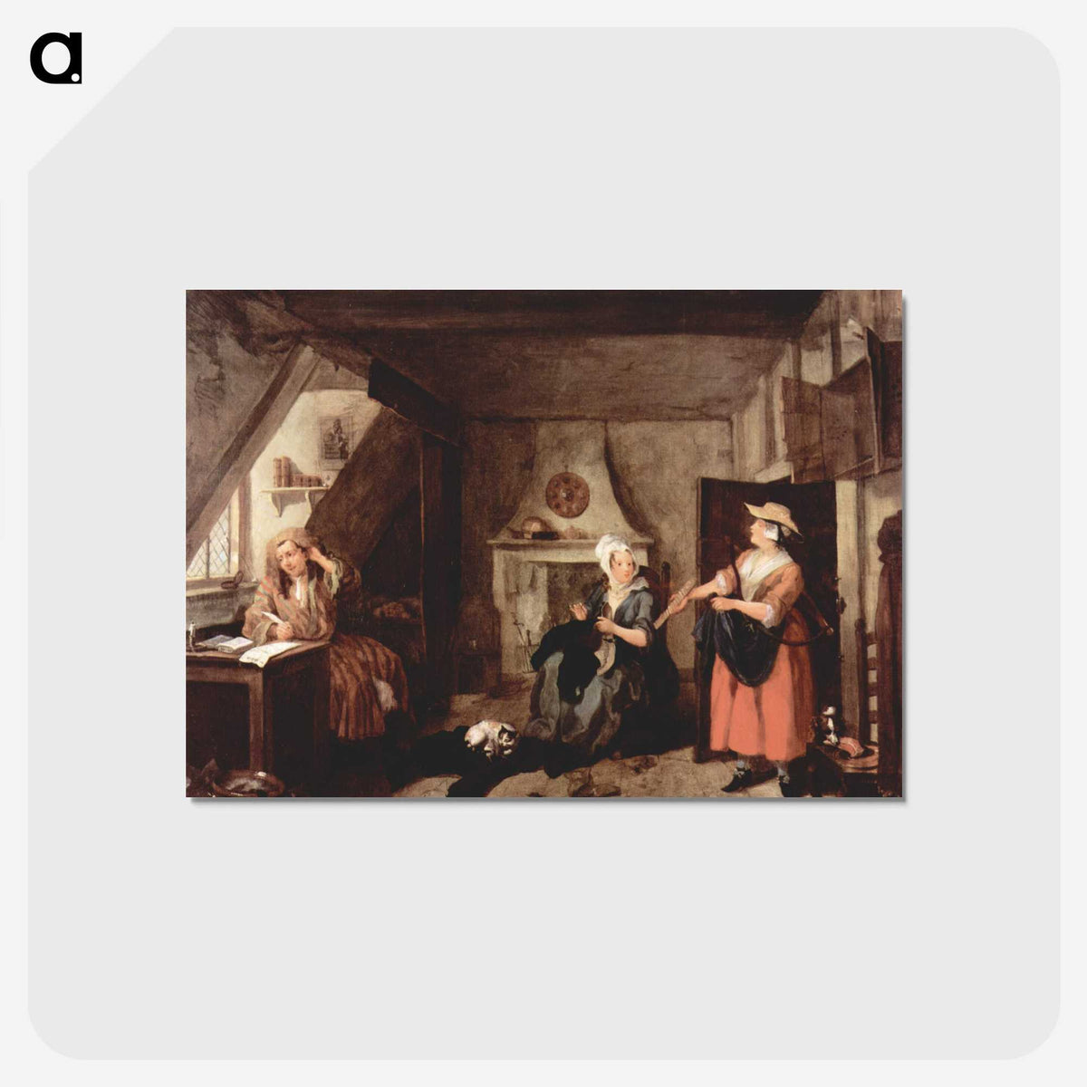 1-31_William-Hogarth_postcard