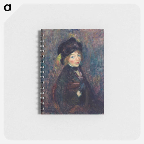 Head of Girl, Feather in Turban - ウィリアム ジェームス グラッケンズ Memo.