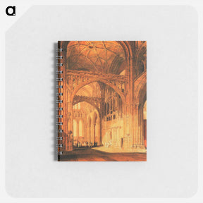 アートメモ帳-Interior of Salisbury Cathedral - ウィリアム ターナー Memo.