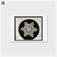 アートポストカード-Wilson Bentley Photomicrograph of Stellar Snowflake No. 382 - ウィルソン ベントレー Postcard.