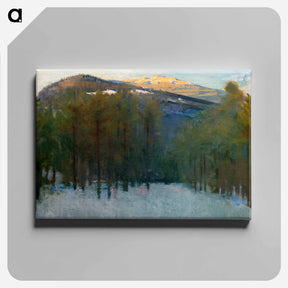 アートパネル-Mount Monadnock - アボット ハンダーソン セイヤー Canvas.