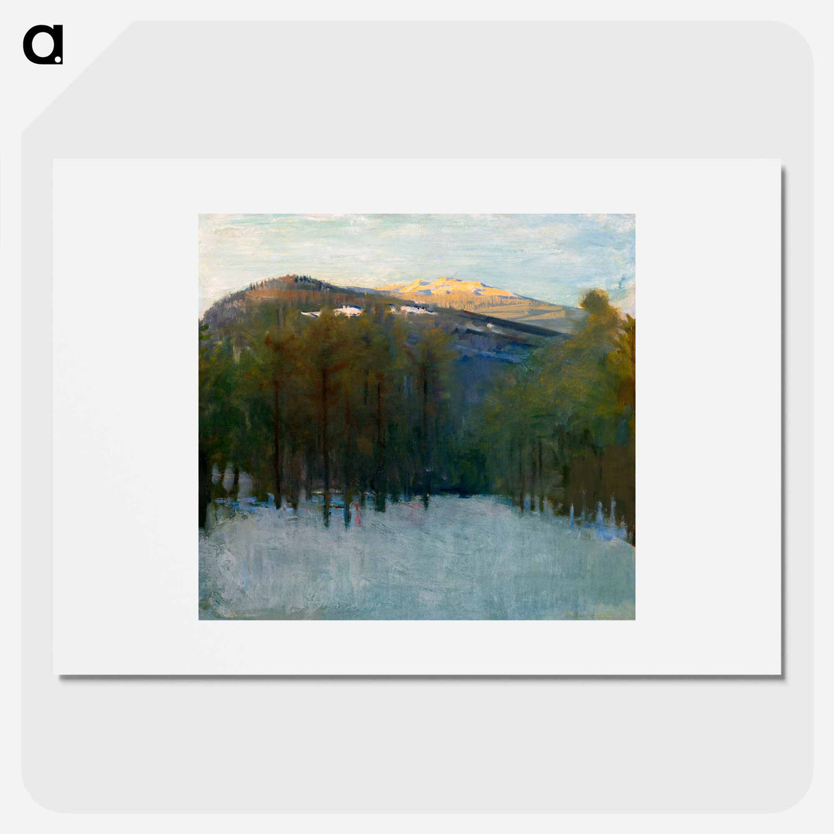 Mount Monadnock - アボット ハンダーソン セイヤー Poster.