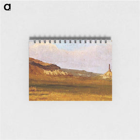 アートメモ帳-Chimney Rock - アルバート ビアスタット Memo.