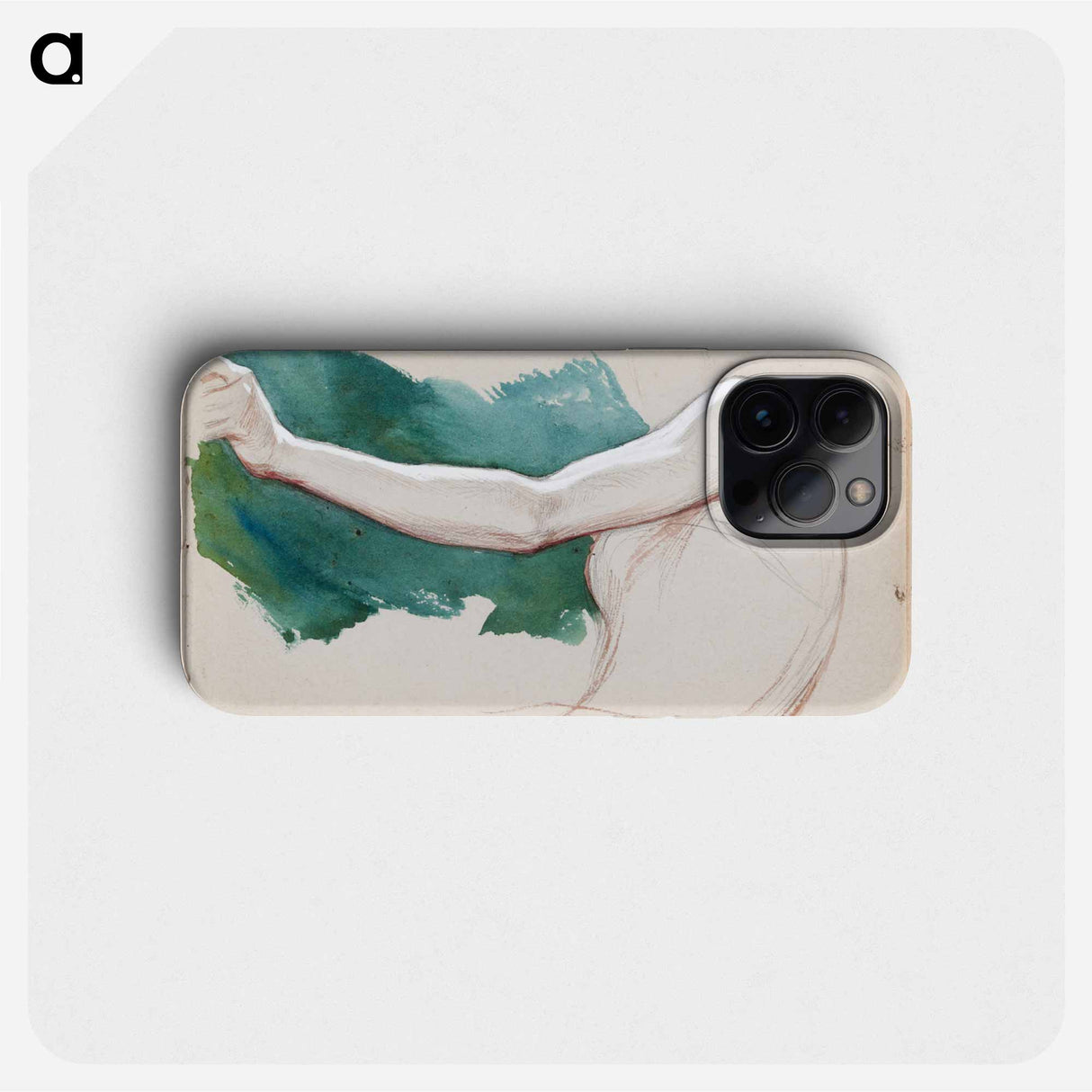 (unknown) part of a sketchbook - アルバート エーデルフェルト Phone Case.