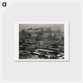アートポストカード-From Room 3003–The Shelton, New York, Looking Northeast - アルフレッド スティーグリッツ Postcard.