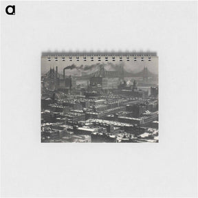 アートメモ帳-From Room 3003–The Shelton, New York, Looking Northeast - アルフレッド スティーグリッツ Memo.