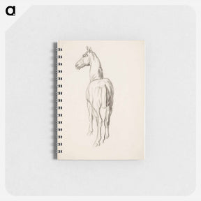 アートメモ帳-Horse, Hevosharjoitelma - アルフレッド ウィリアム フィンチ Memo.