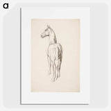 Horse, Hevosharjoitelma - アルフレッド ウィリアム フィンチ Poster.