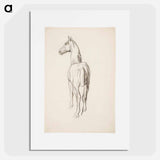 Horse, Hevosharjoitelma - アルフレッド ウィリアム フィンチ Poster.