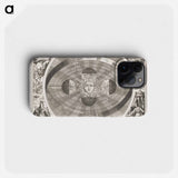 Hemelkaart van het stelsel van Copernicus - アンティーク地図 Phone Case.