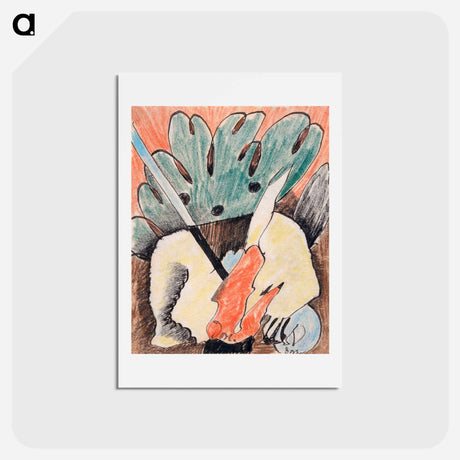 アートポストカード-Untitled - アーサー ダヴ Postcard.