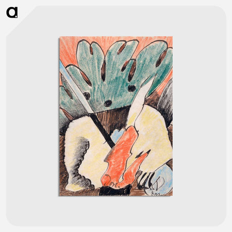 アートポストカード-Untitled - アーサー ダヴ Postcard.