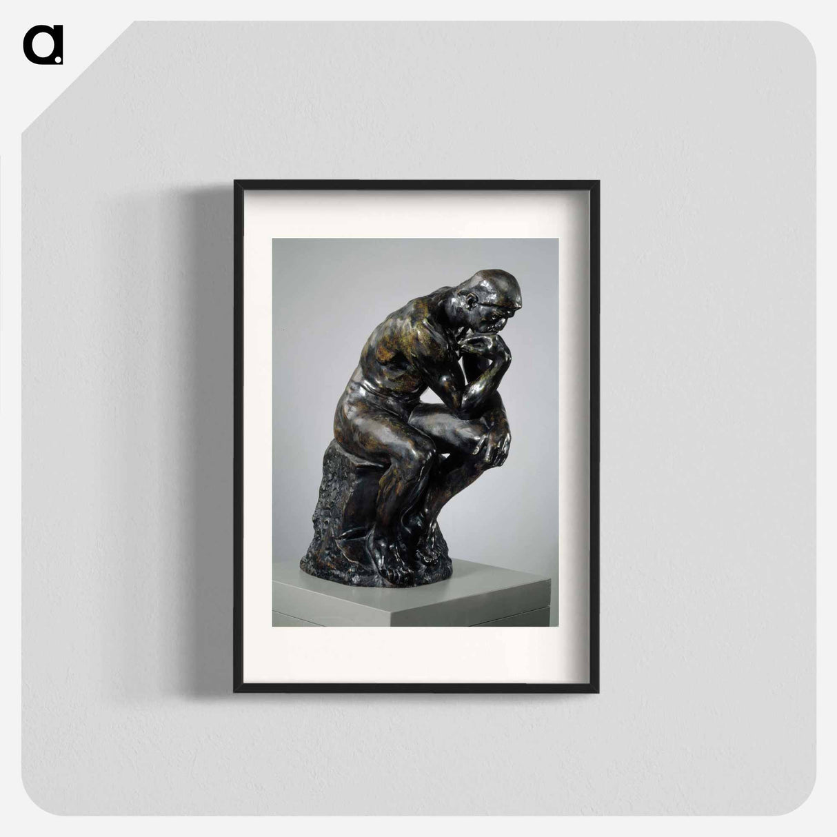 The thinker - オーギュスト ロダン Poster.