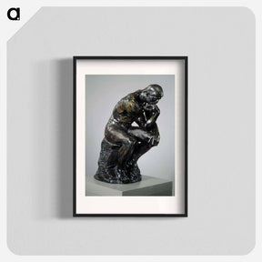 アートポスター-The thinker - オーギュスト ロダン Poster.
