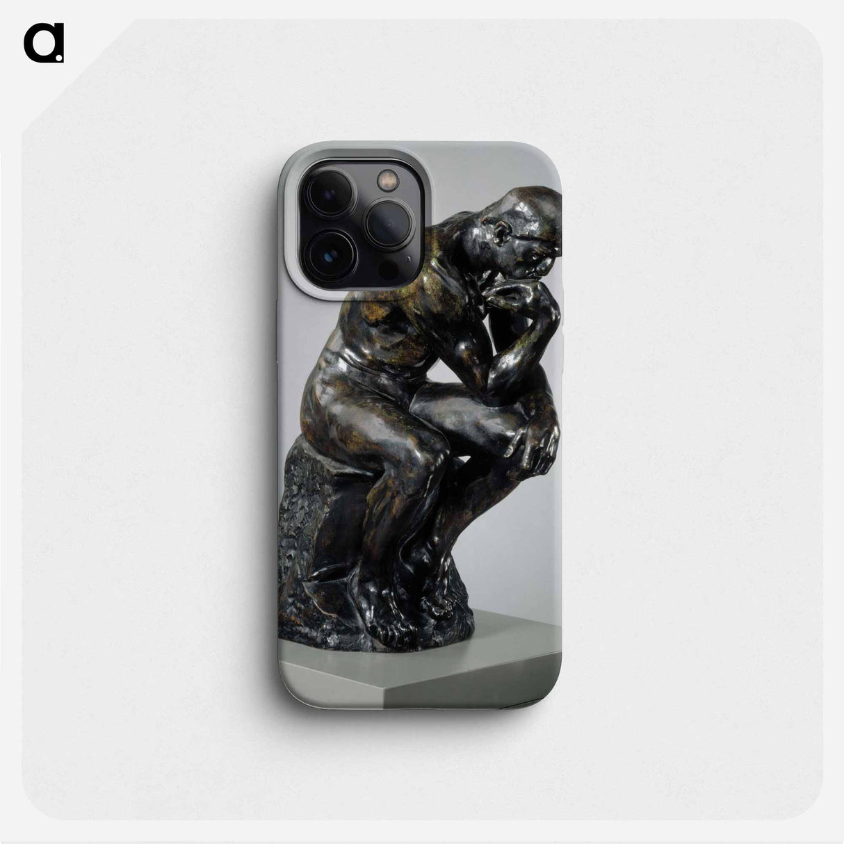 The thinker - Auguste Rodin Phone Case.