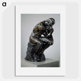 The thinker - オーギュスト ロダン Poster.