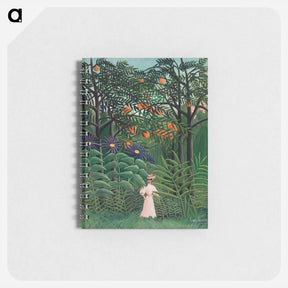アートメモ帳-Woman Walking in an Exotic Forest
 - バーンズ・コレクション Memo.